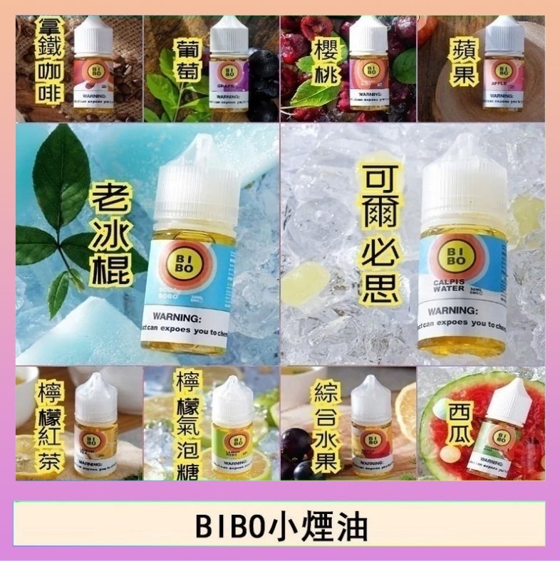 BIBO BIBO經典系列主機小煙油30ML