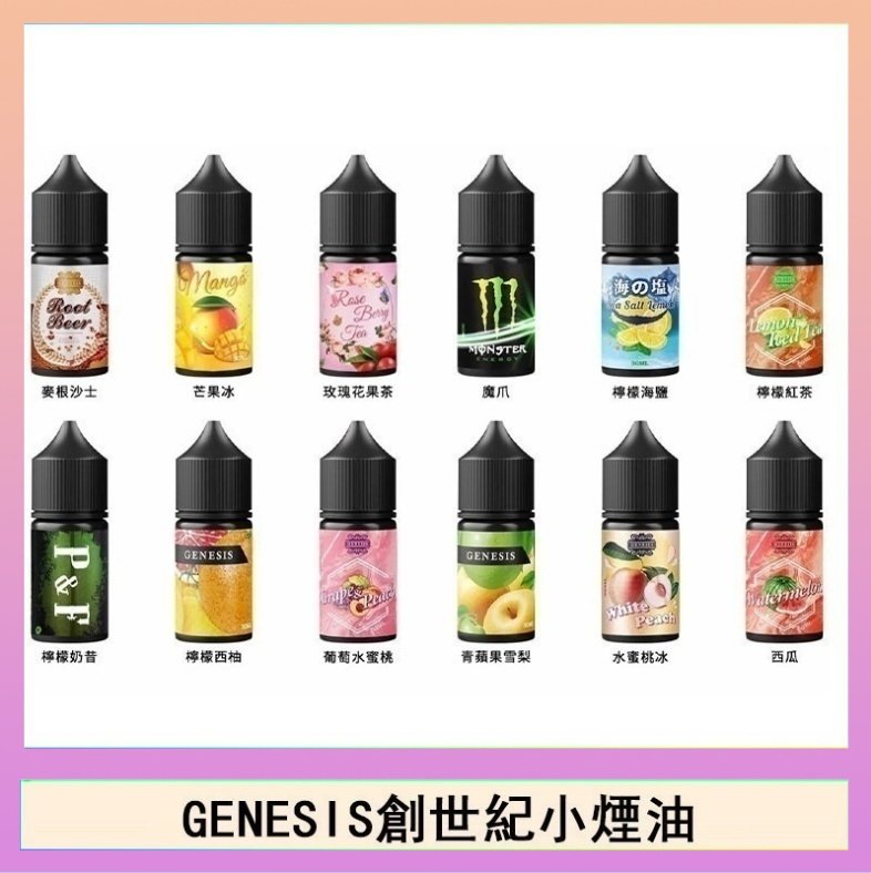 創世紀 GENESIS創世紀電子煙小煙主機煙油30ml